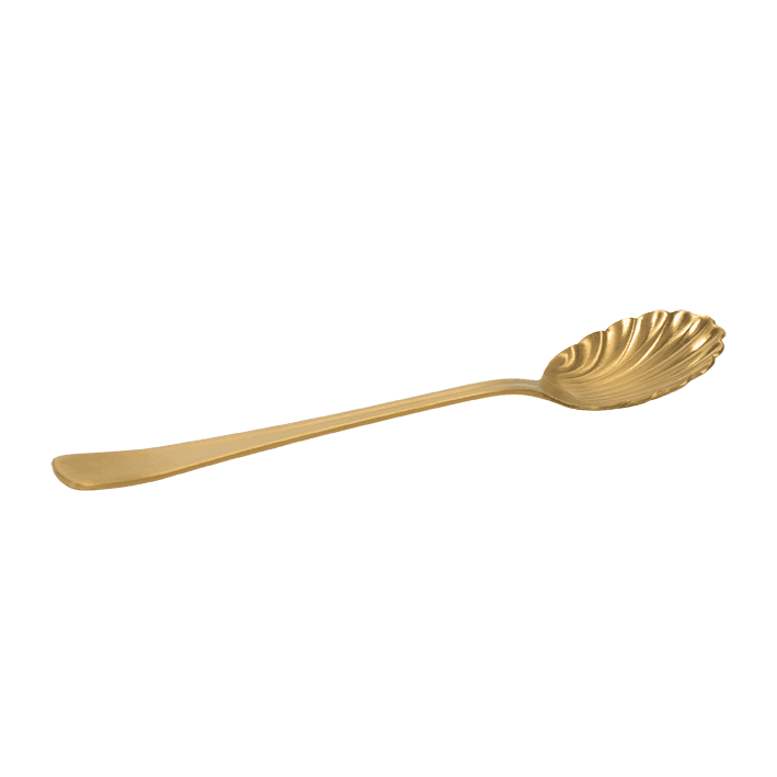 Oro -  Set di 4 cucchiaini dorati, con confezione regalo