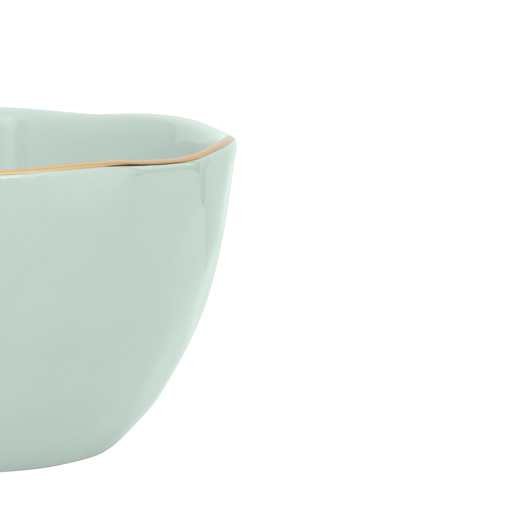 Good Morning - Set 4 ciotole verde acqua, Ø14 cm