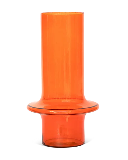 Yolk - Vaso in vetro riciclato paprika