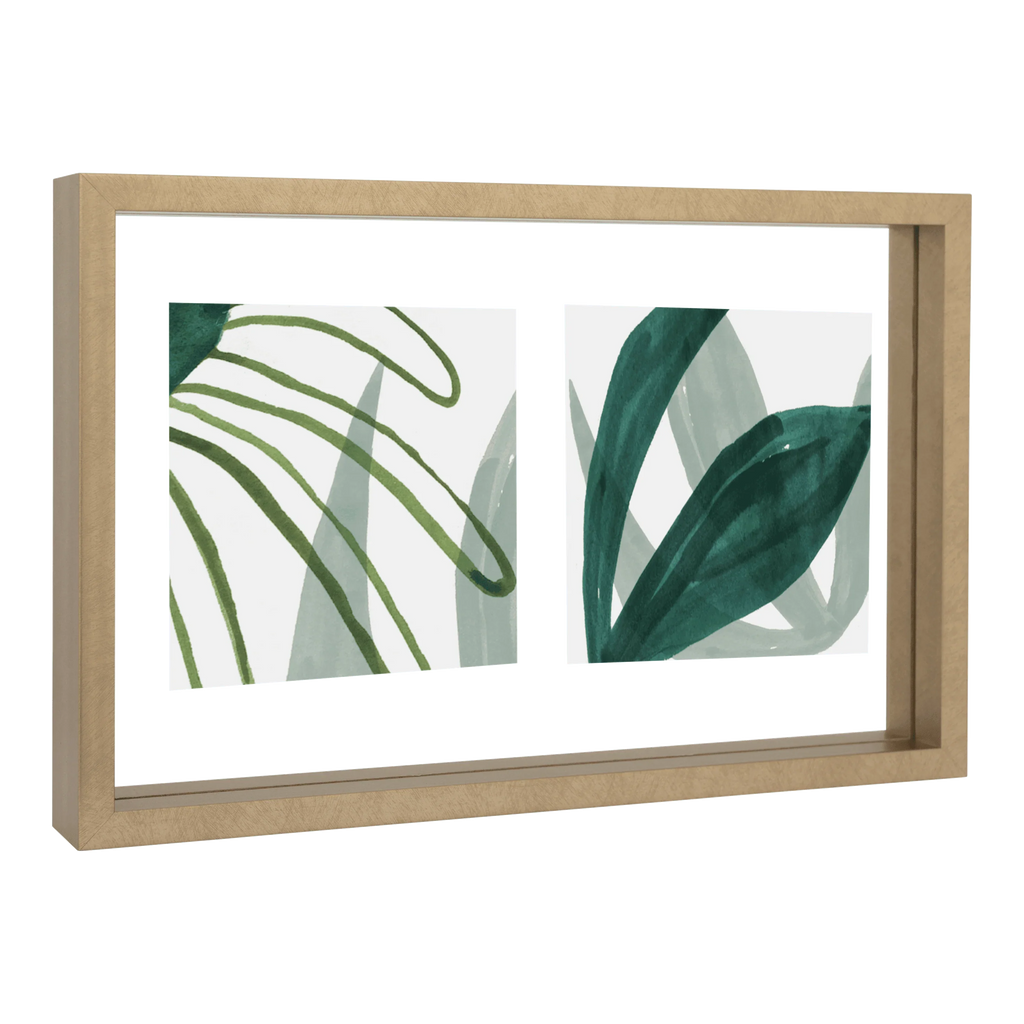 Goldie - Cornice floating per foto, oro