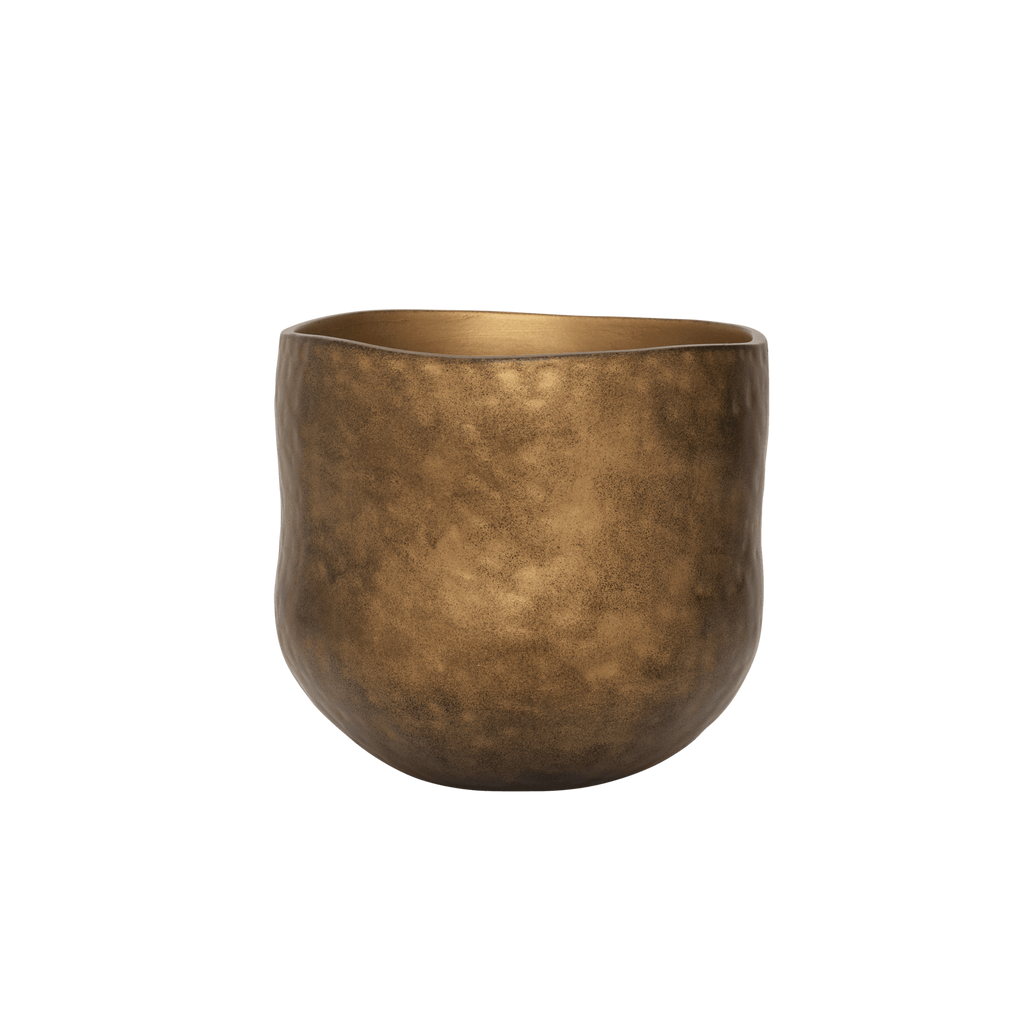 Oro - Portavaso da interno dorato, S