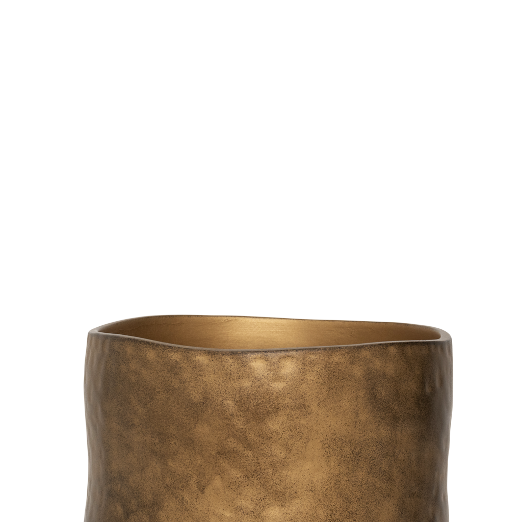 Oro - Portavaso da interno dorato, S