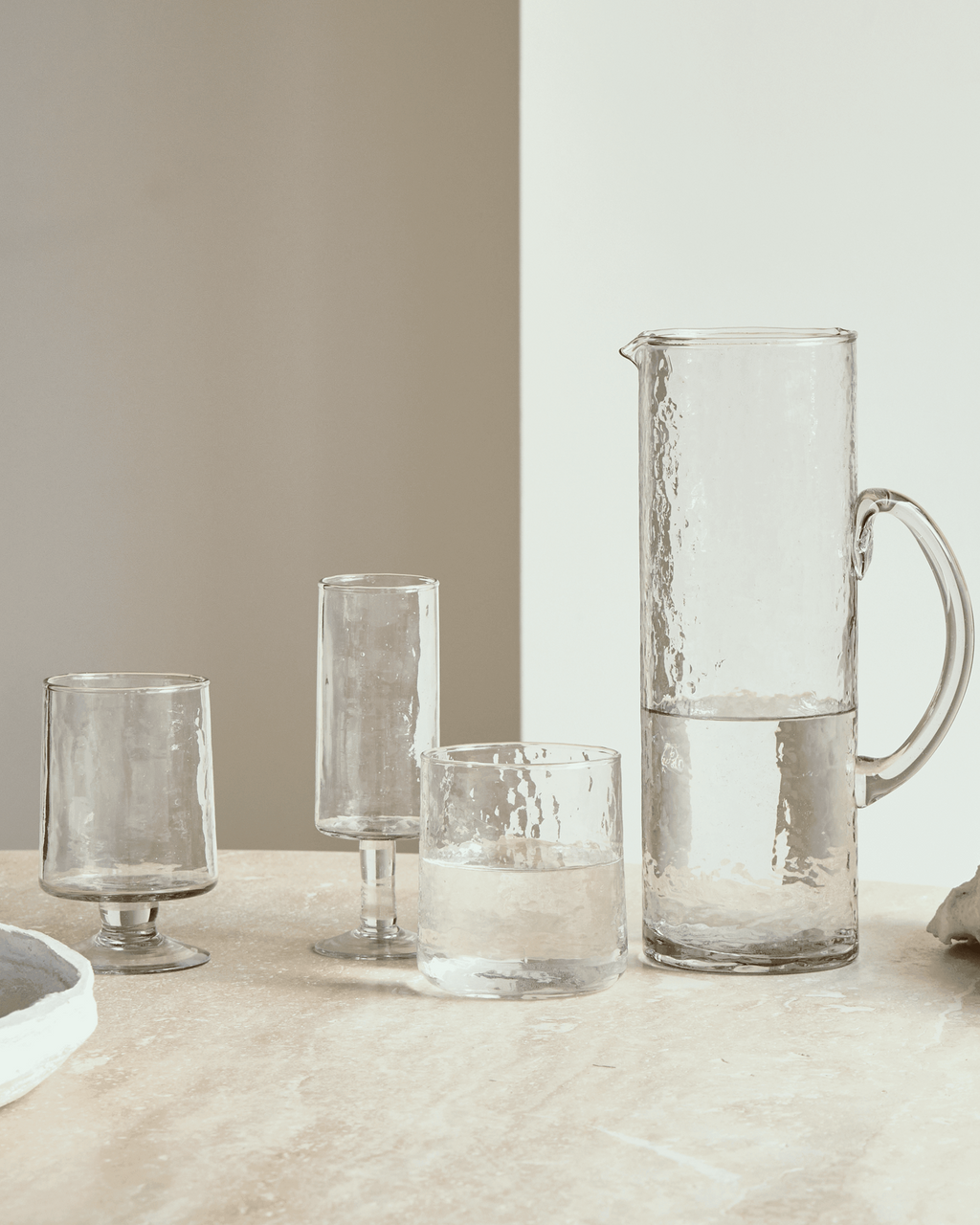 Hammered - Set 4  Bicchieri da vino