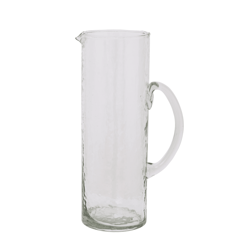 The hammered - caraffa in vetro trasparente