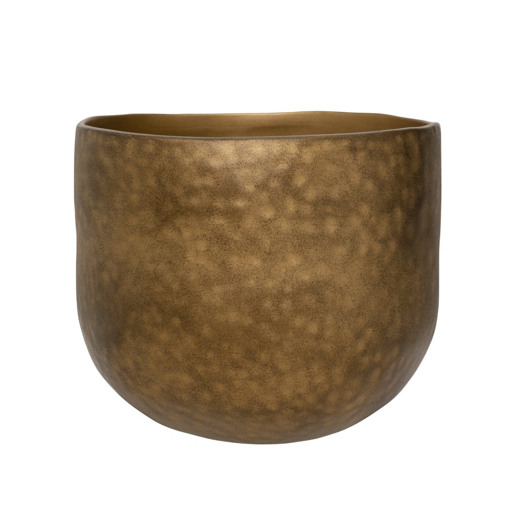 Oro - Portavasi da interno dorato, L