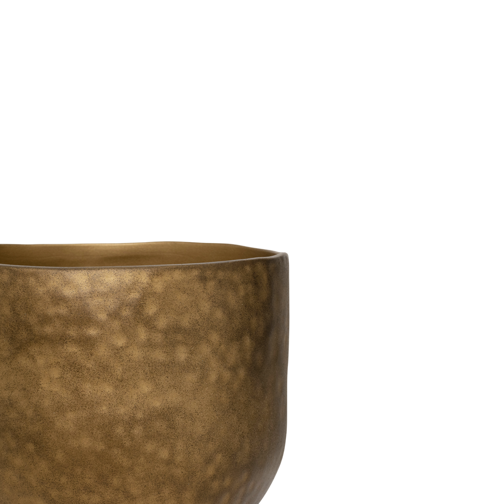 Oro - Portavasi da interno dorato, L