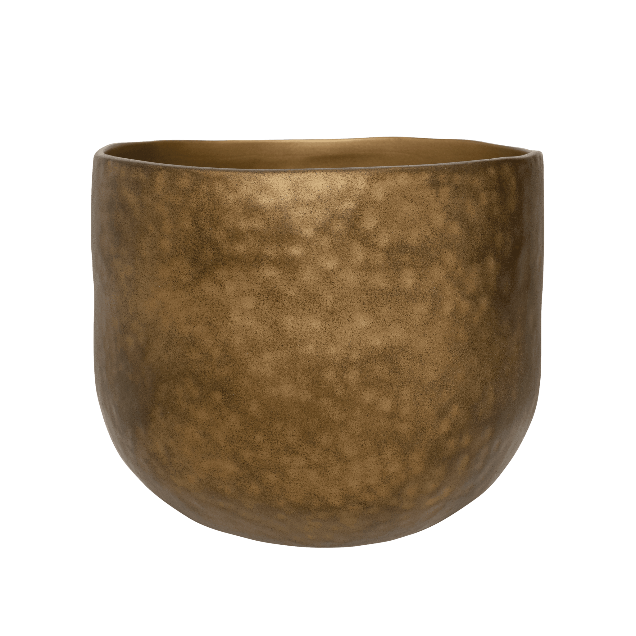 Oro - Portavasi da interno dorato, L