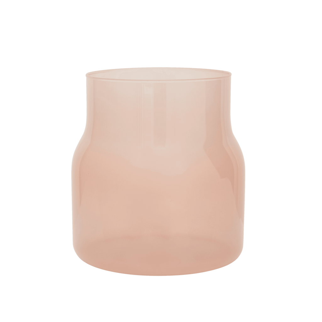 Bodii - Vaso in vetro riciclato rosa