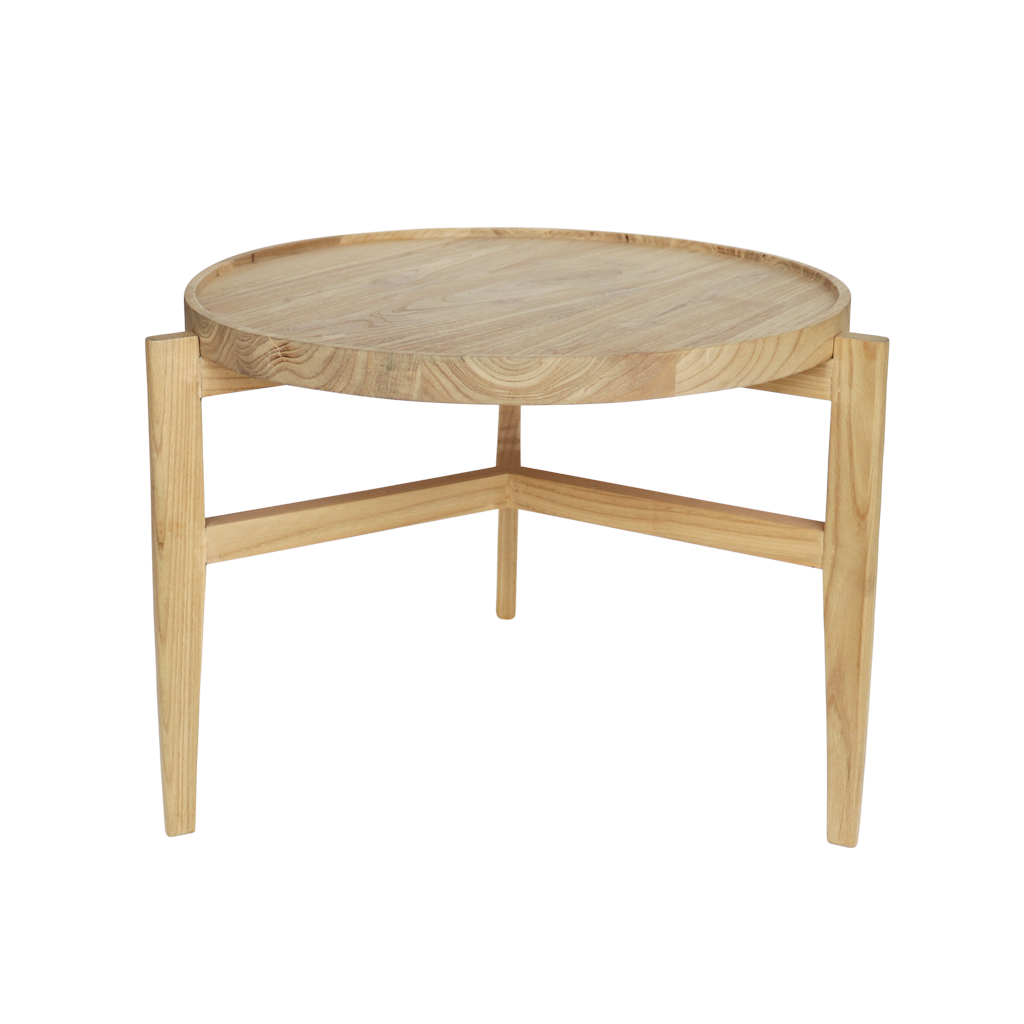 Dizain - tavolino in legno con vassoio