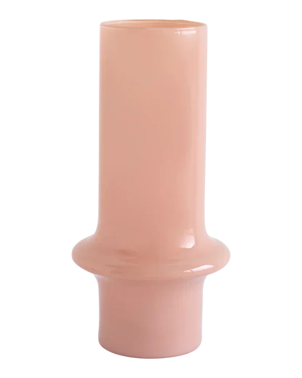 Yolk - Vaso in vetro riciclato rosa