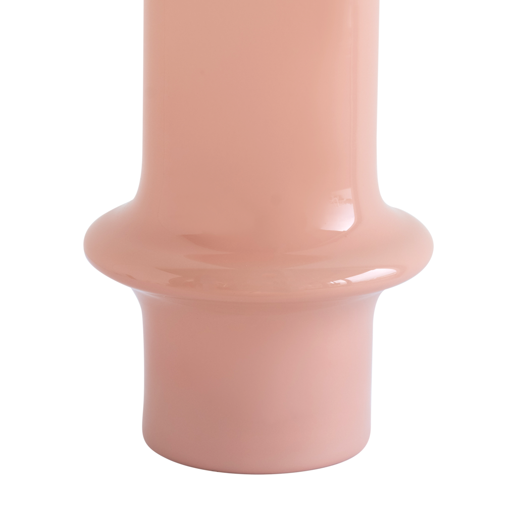 Yolk - Vaso in vetro riciclato rosa