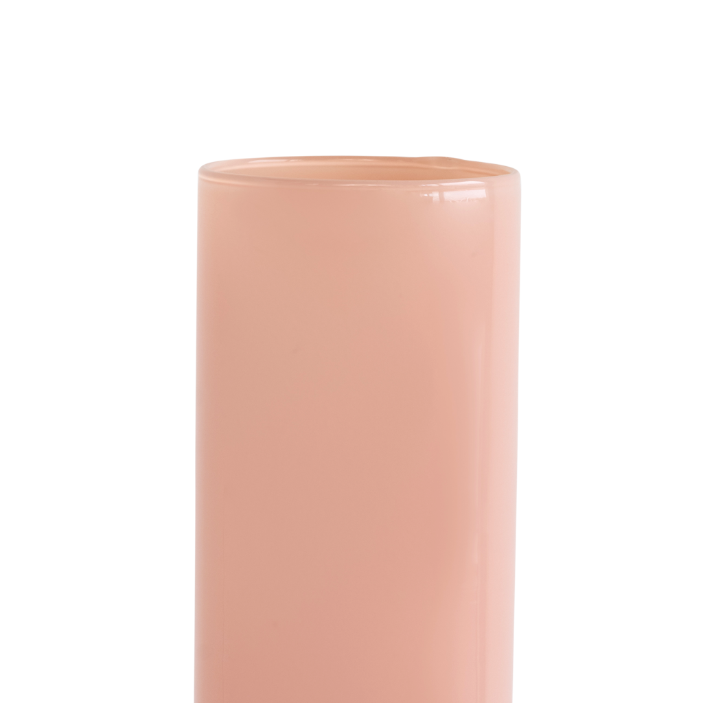 Yolk - Vaso in vetro riciclato rosa