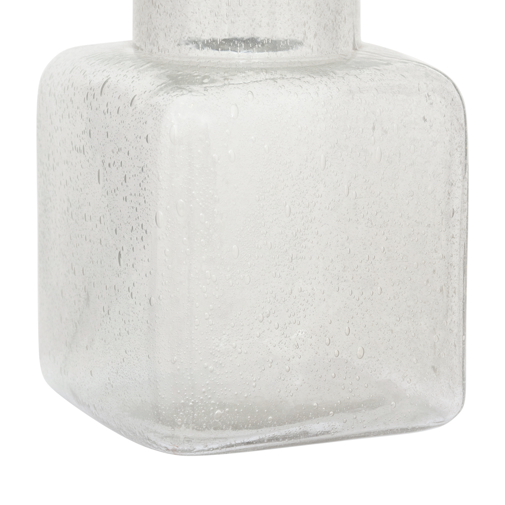 Elia - vaso in vetro riciclato trasparente