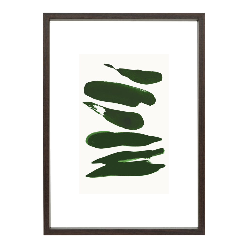 Nori L - Cornice floating per foto, finitura noce