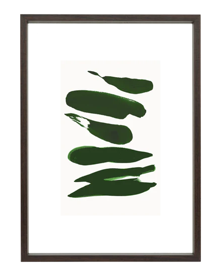 Nori L - Cornice floating per foto, finitura noce