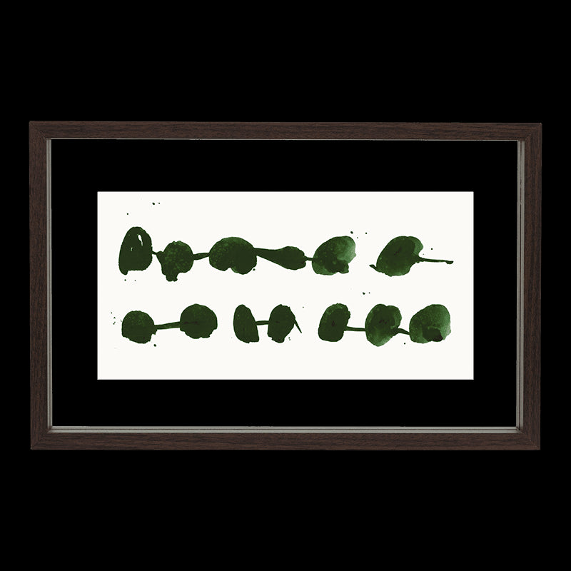 Nori M - Cornice floating per foto, finitura noce