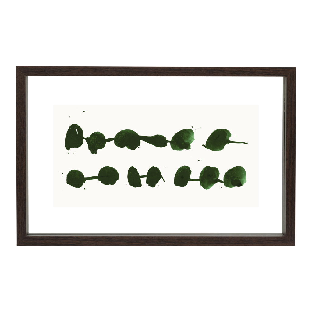 Nori M - Cornice floating per foto, finitura noce