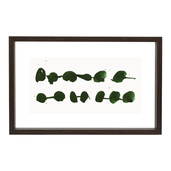 Nori M - Cornice floating per foto, finitura noce