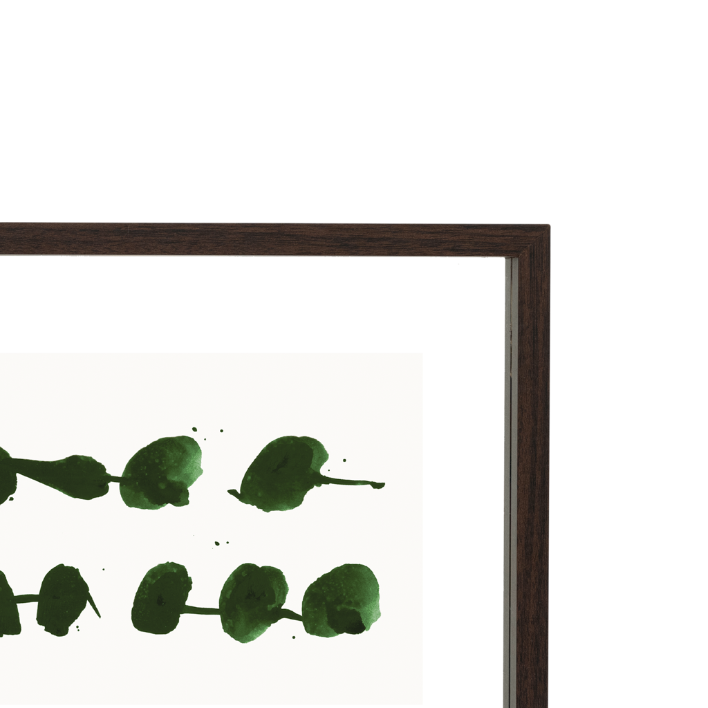 Nori M - Cornice floating per foto, finitura noce