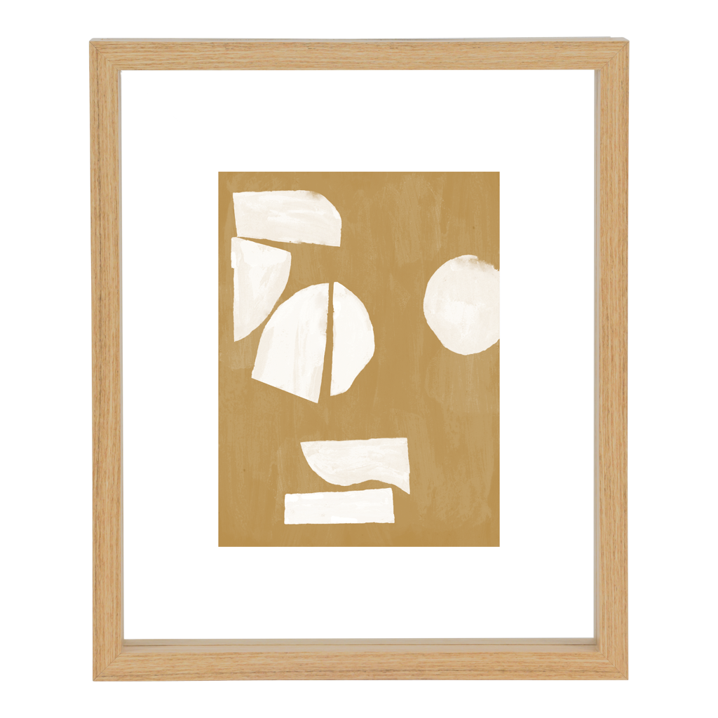 Blonde M - Cornice floating per foto tinta naturale