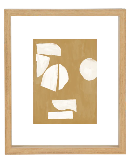 Blonde M - Cornice floating per foto tinta naturale