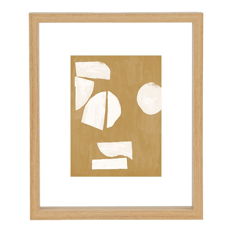 Blonde M - Cornice floating per foto tinta naturale