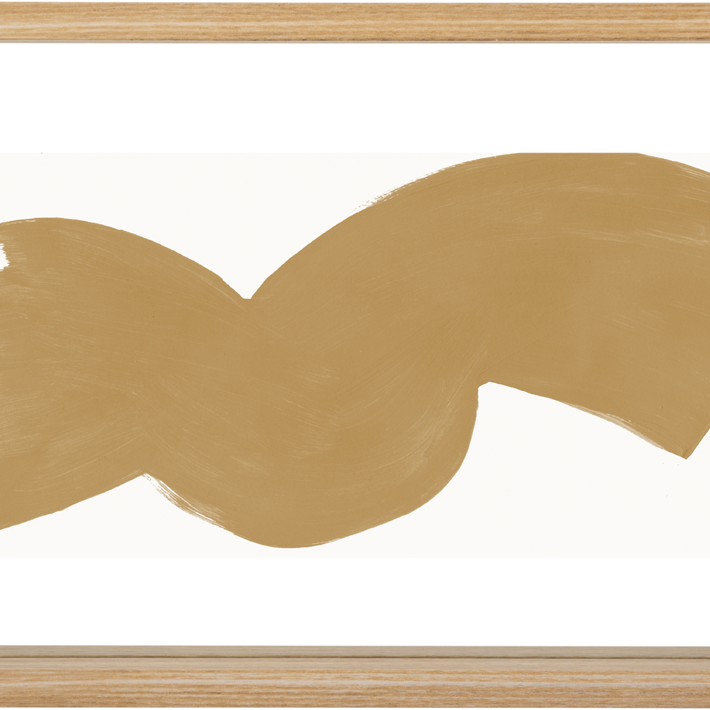 Blonde - Cornice floating per foto, tinta naturale