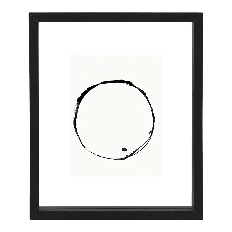 Gil M - Cornice per foto floating, Nero