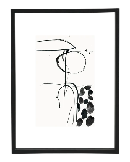 Gil L - Cornice per foto floating, Nero