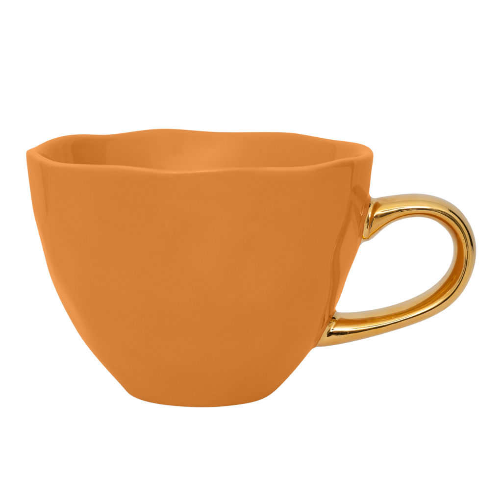 Good Morning - Set 4 tazze da tè caramello, Ø11 cm