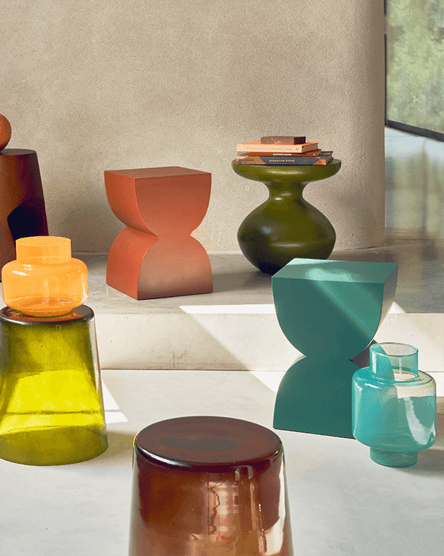 Vidro B1 - Vaso in vetro riciclato verde