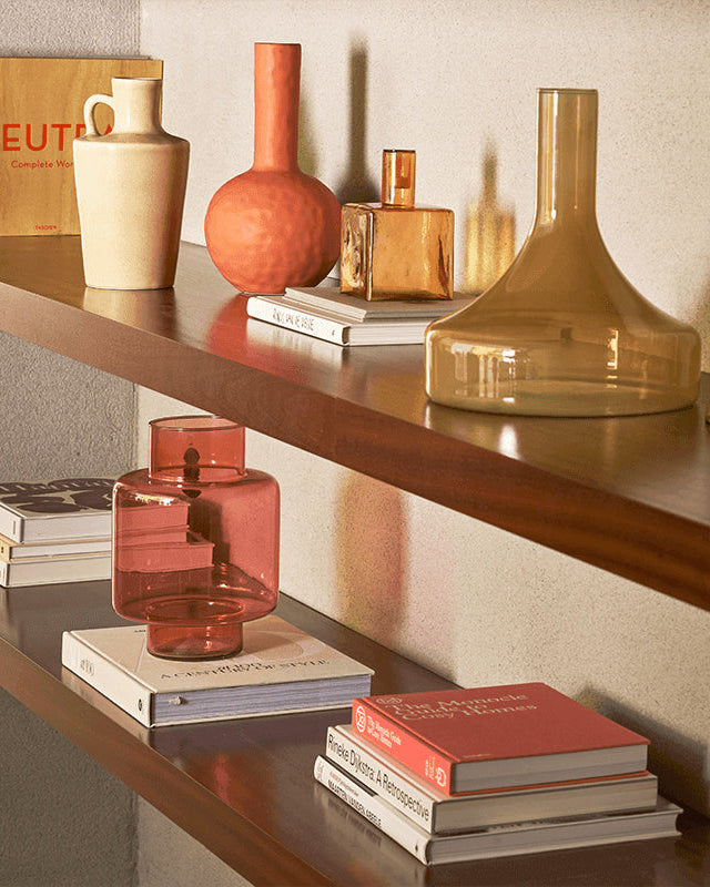 Vidro B1 - vaso in vetro riciclato rosa