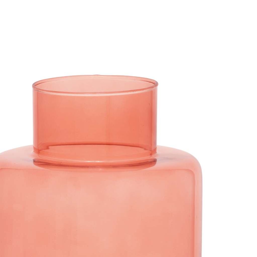 Vidro B1 - vaso in vetro riciclato rosa