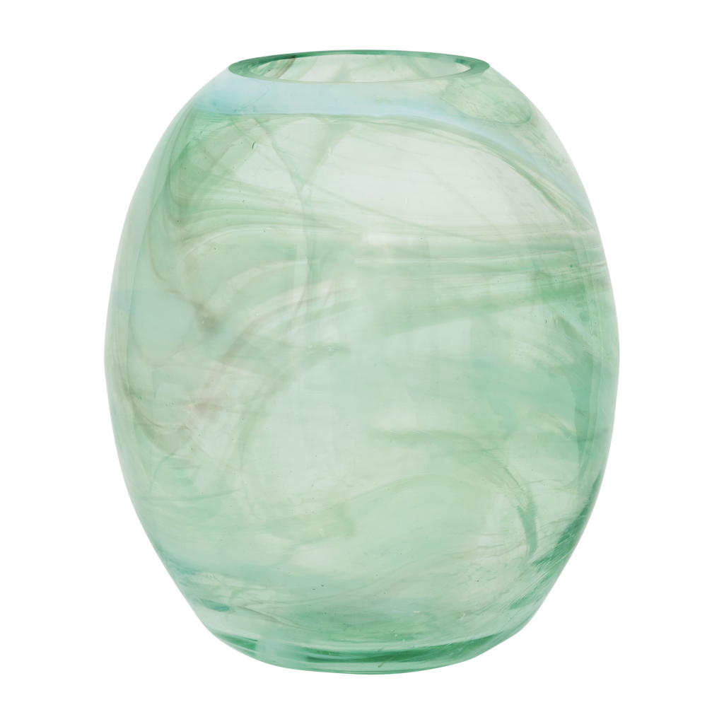 Nostra - Vaso in vetro verde