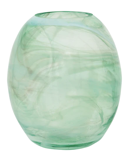 Nostra - Vaso in vetro verde