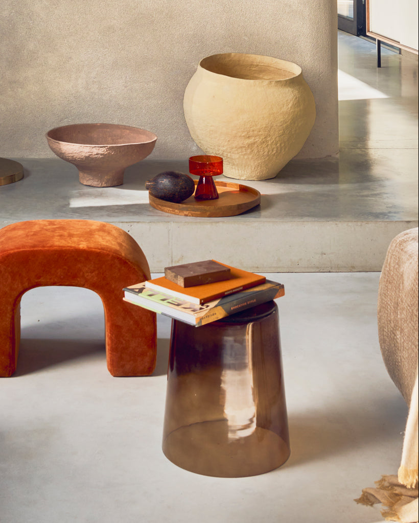 Sandia - Portavaso decorativo in cartapesta di cotone