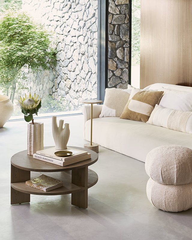 Milano - Tavolino da caffè in legno