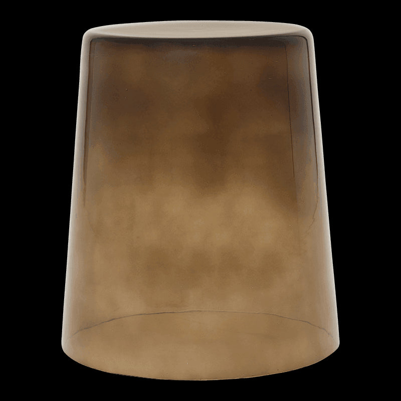 Kai - Tavolino in vetro marrone