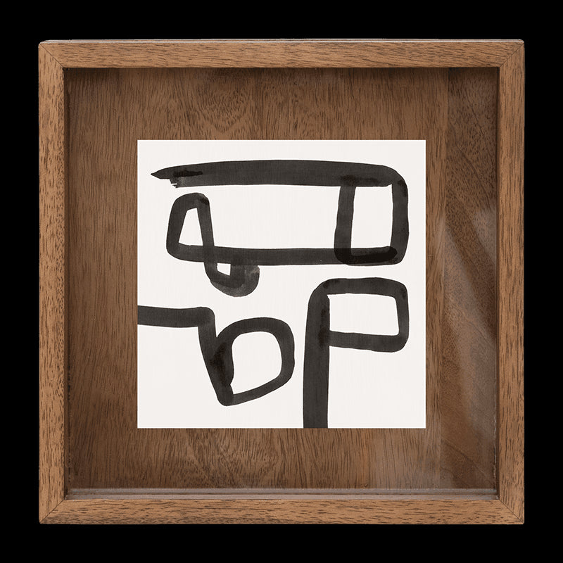 Caja - Cornice quadrata per foto in legno