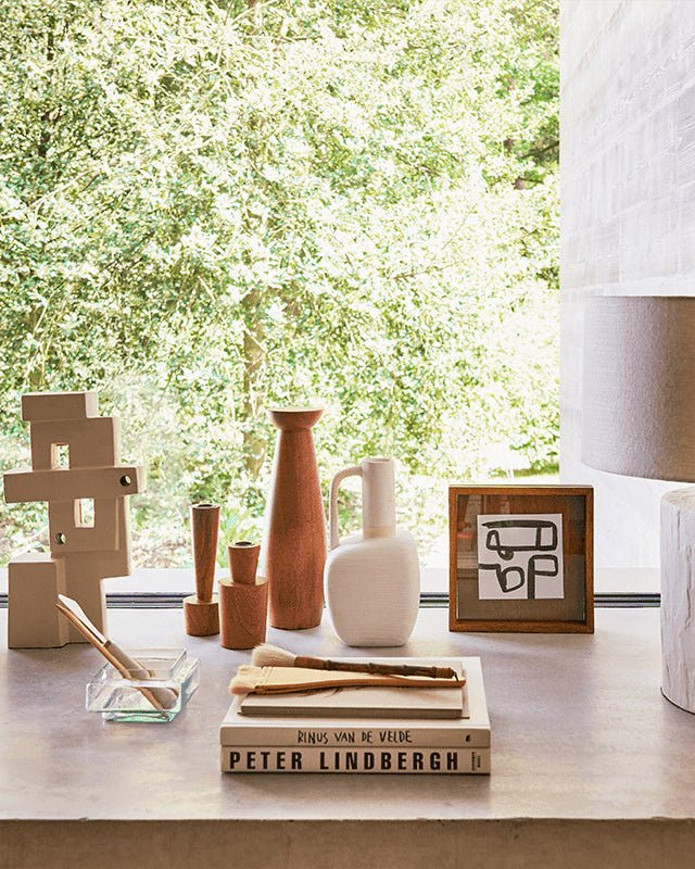 Caja - Cornice quadrata per foto in legno