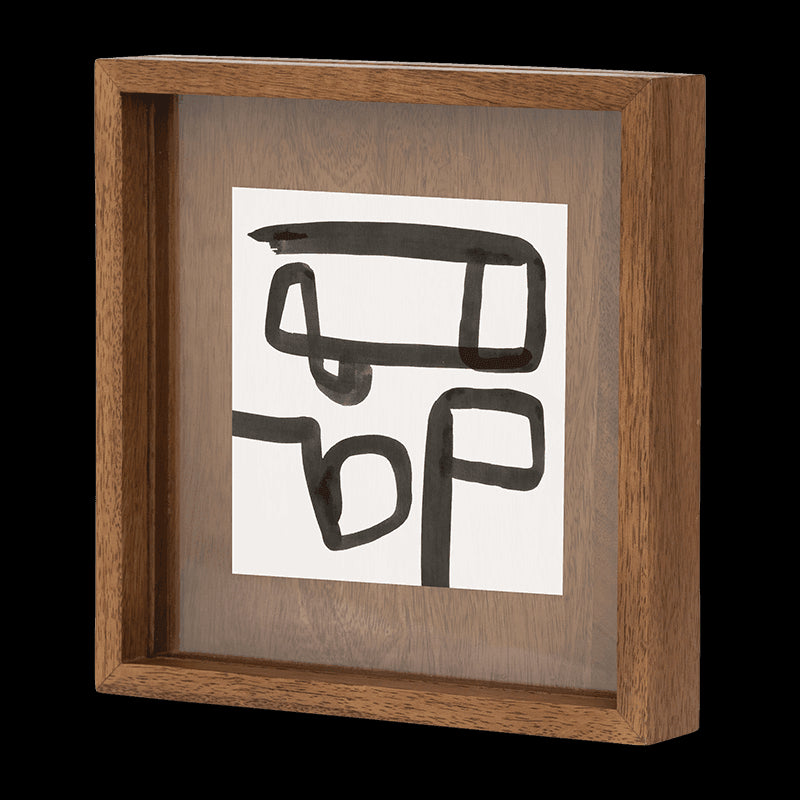 Caja - Cornice quadrata per foto in legno