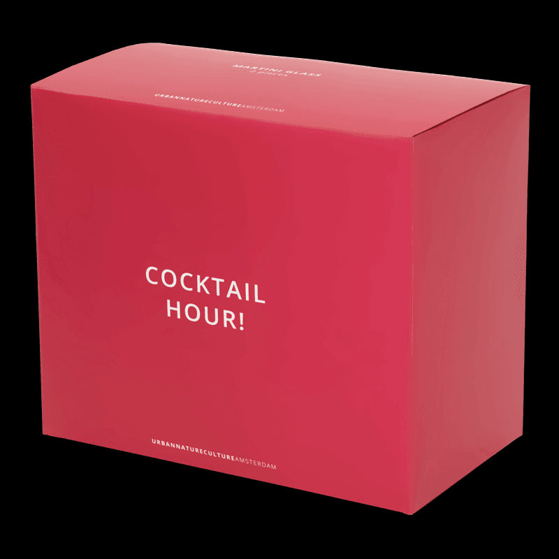 Party - Set 2 Bicchieri da cocktail Martini, confezione regalo