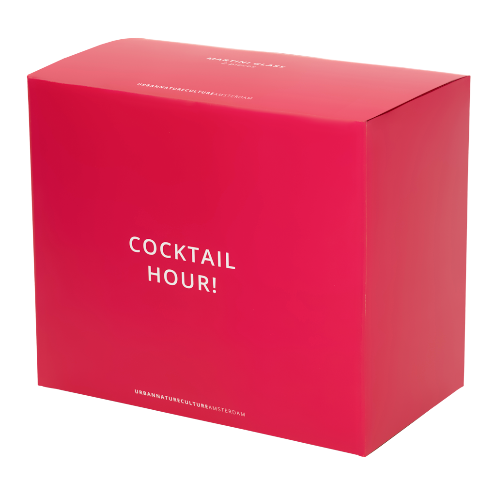 Party - Set 2 Bicchieri da cocktail Martini, confezione regalo