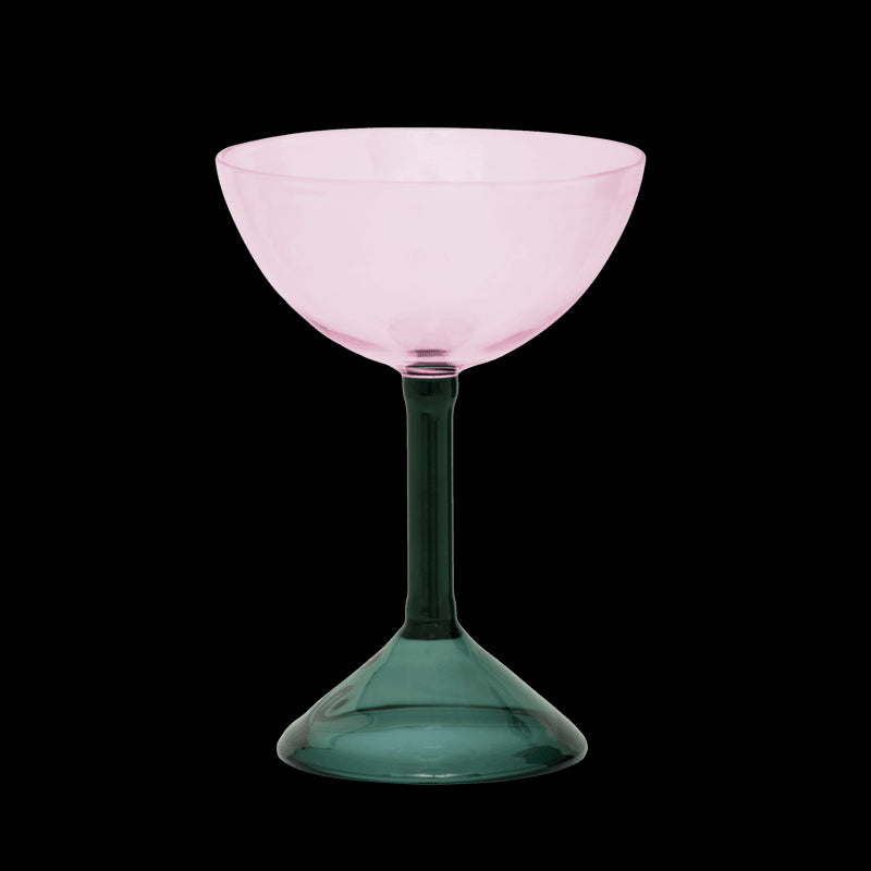 Party - Set 2 Bicchieri da cocktail a forma di coppa, confezione regalo