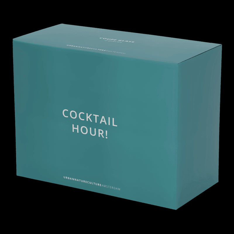 Party - Set 2 Bicchieri da cocktail a forma di coppa, confezione regalo