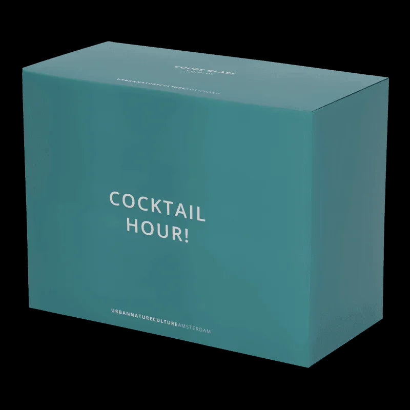 Party - Set 2 Bicchieri da cocktail a forma di coppa, confezione regalo