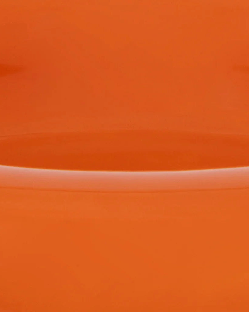 Lou - Centrotavola in ceramica arancione