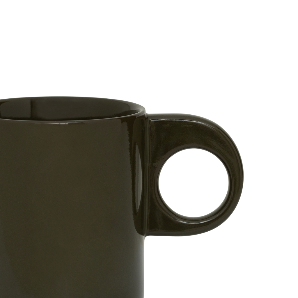 Nissa - Set 4 Tazze verde scuro