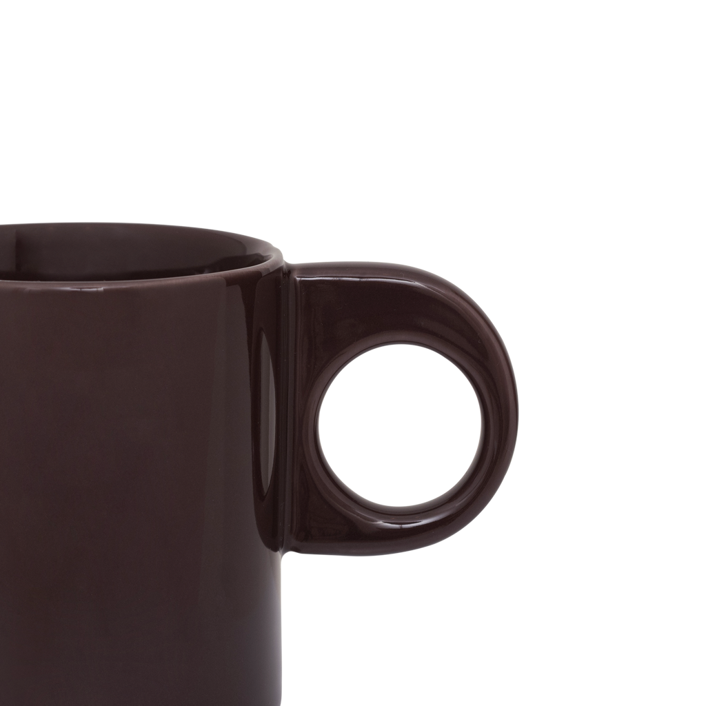 Nissa - Set 4 tazze marroni