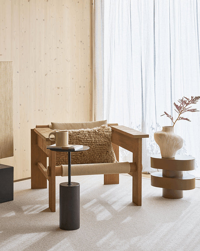 Nissa - Set 4 tazze color kaki chiaro